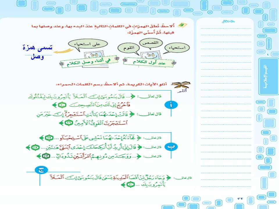 الإملائي رسم همزة الوصل 2